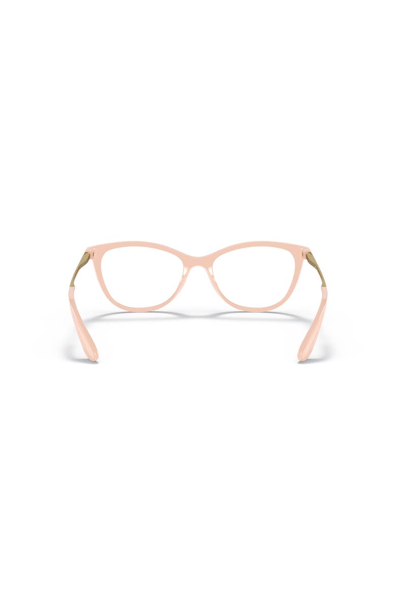 Dolce&Gabbana 54mm Butterfly optical glasses, Alternate, color, Beige