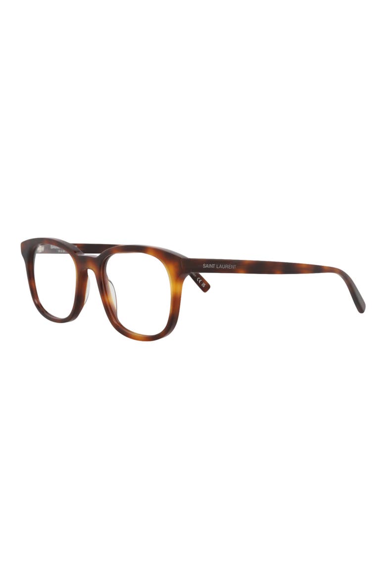 Core 51mm Round Optical Glasses, Alternate, color, HAVANA HAVANA TRANSPARENT