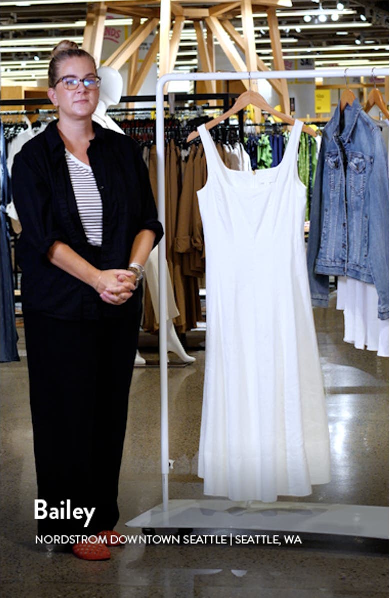 Calina Linen Midi Sundress