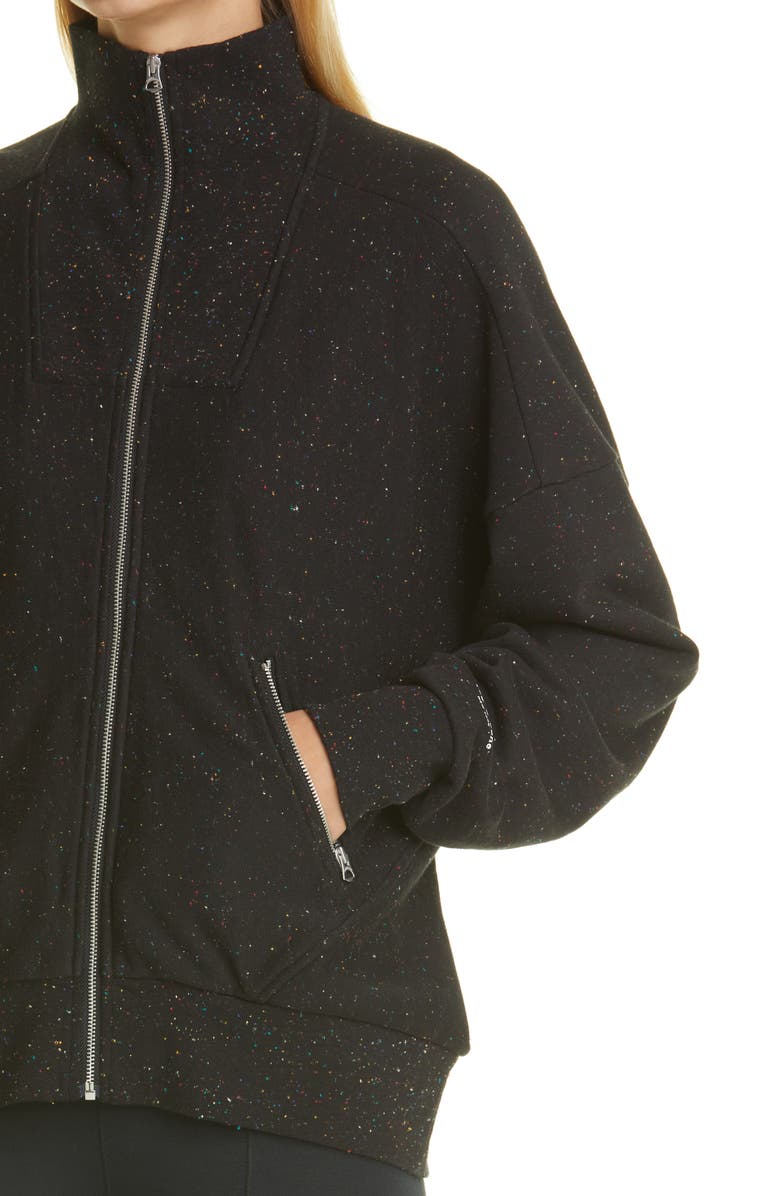 rag & bone City Zip Organic Cotton Fleece Jacket, Alternate, color, 