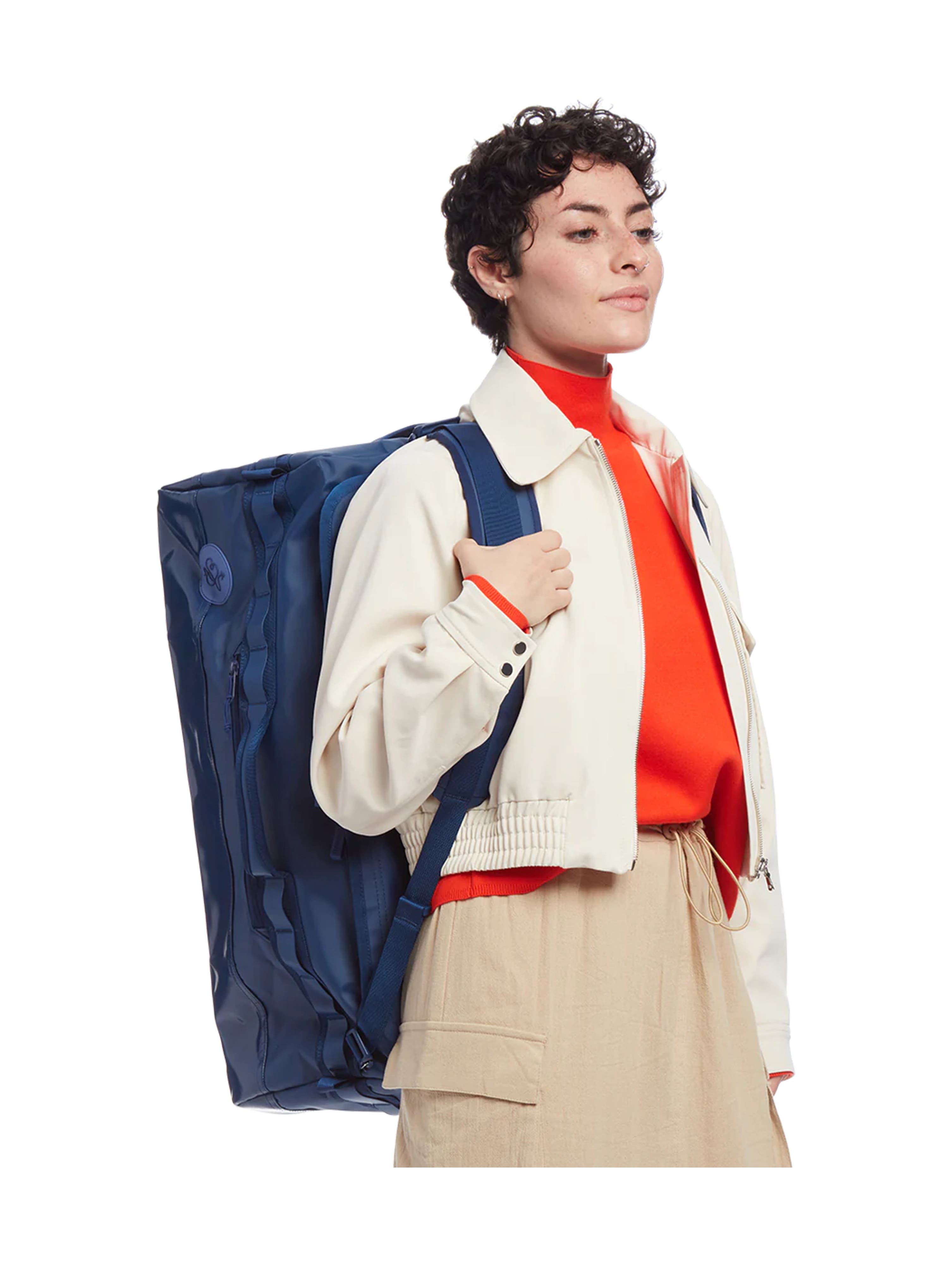 Baboon to the Moon Go-Bag Duffle Big 60L, Alternate, color, Navy