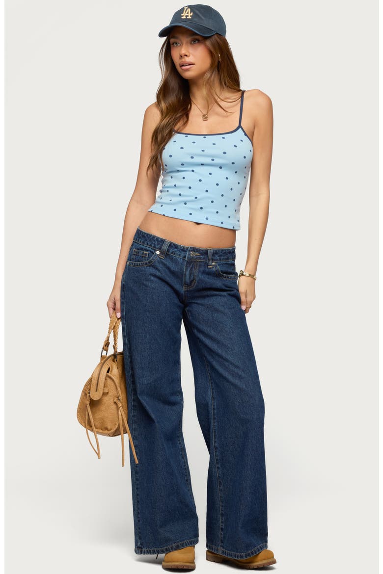 Carlah Polka Dot Camisole, Alternate, color, LIGHT-BLUE-AND-NAVY