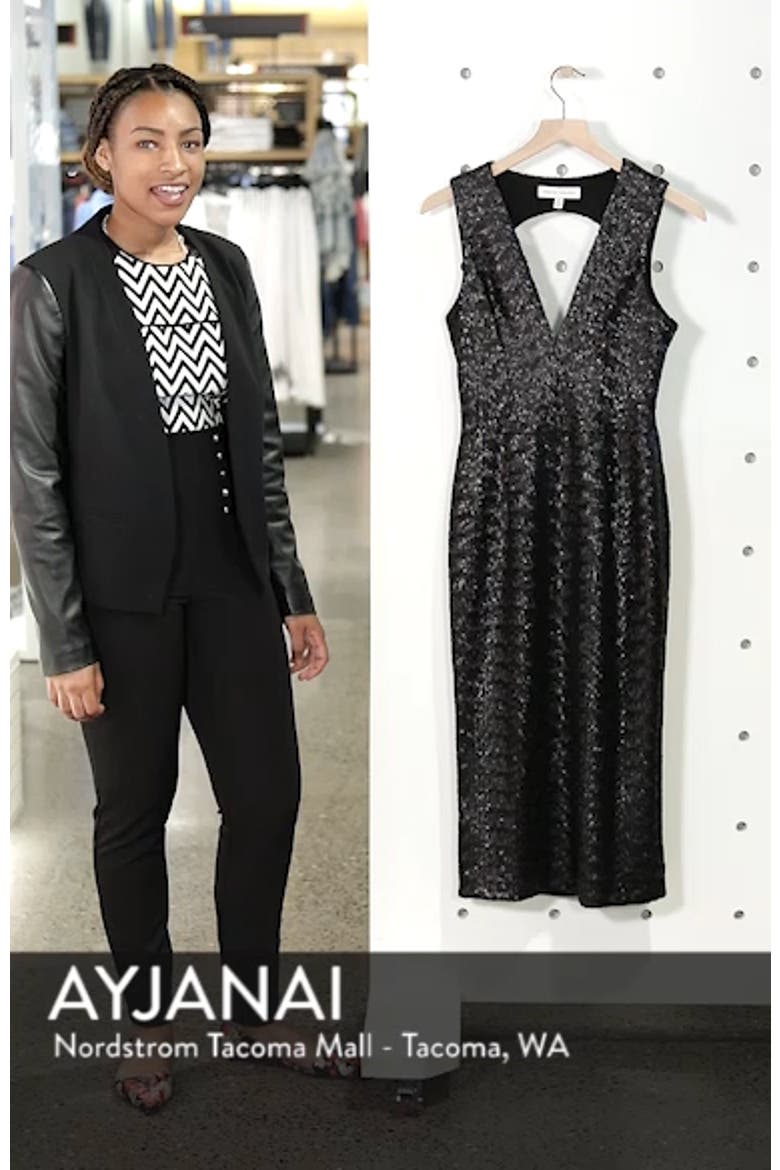 Rani Open Back Sequin Dress video