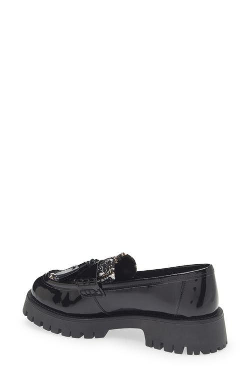 Bruno Magli Lana Fringe Loafer In Multi