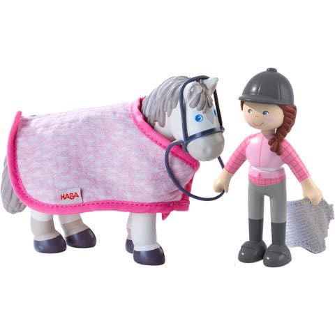Little Friends Horse Riding Play set - Rider Sanya, Mare Saphira and Accessories