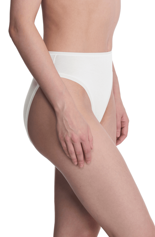 Natori Bliss Bare Cotton High Cut Brief
