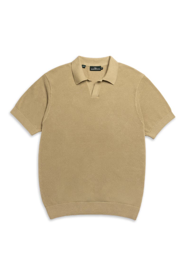 Avalon Johnny Collar Polo, Alternate, color, CAMEL