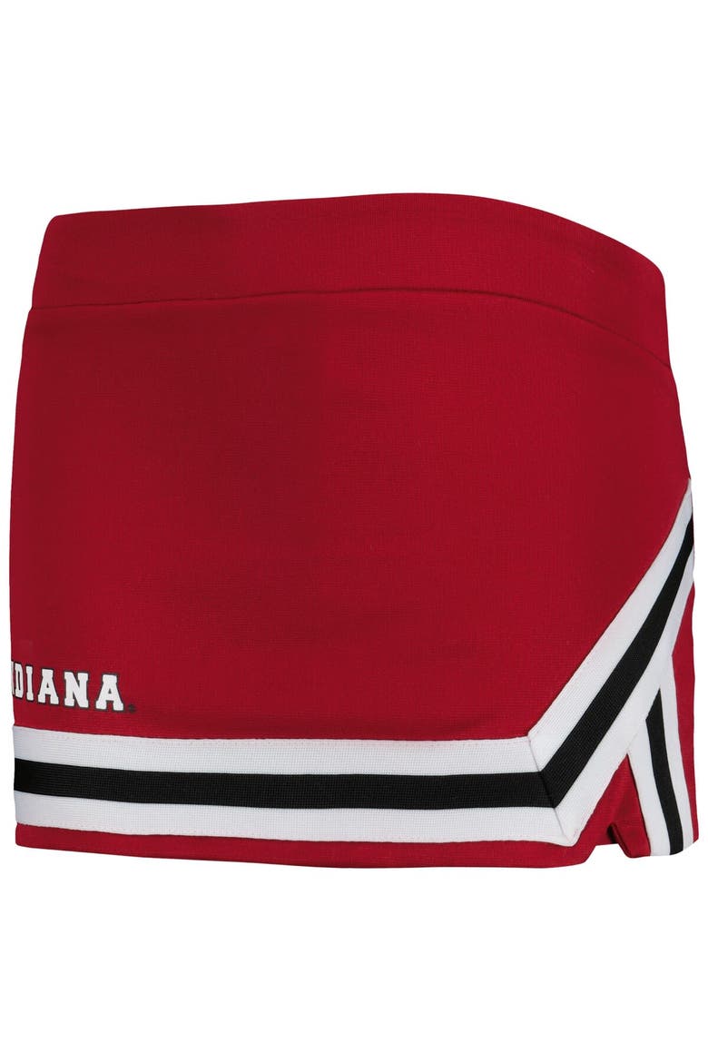 Girls Youth Colosseum Crimson Indiana Hoosiers Carousel Cheerleader Set, Alternate, color, Crimson