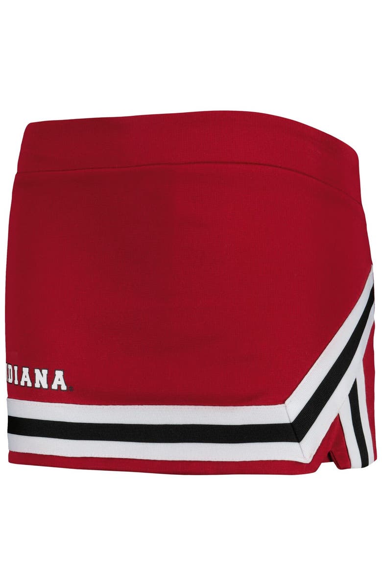 COLOSSEUM Girls Youth Colosseum Crimson Indiana Hoosiers Carousel Cheerleader Set, Alternate, color,