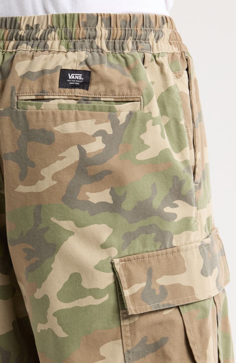 Vans Range Loose Camouflage Cargo Shorts, Alternate, color, Vintage Camo