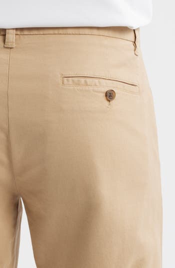 Straight Stretch Cotton Chinos