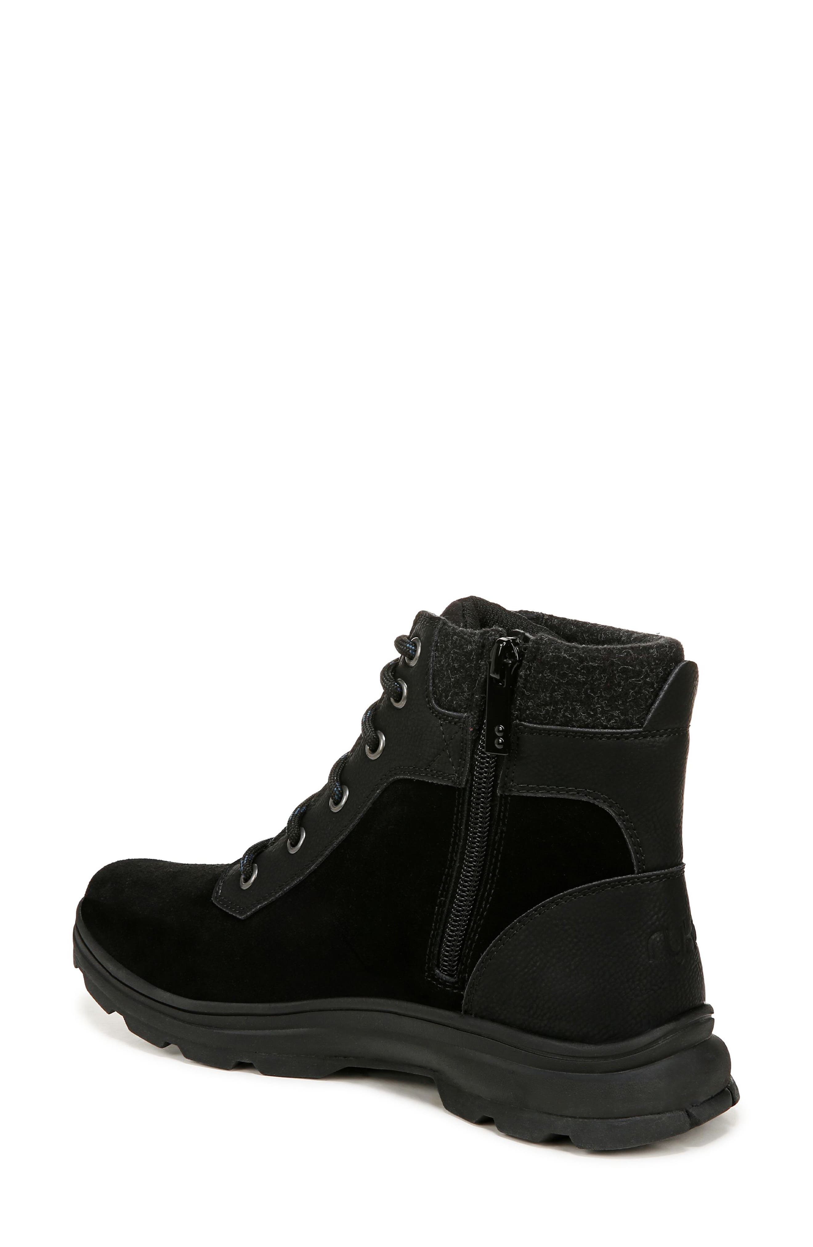 Brunswick Water Repellent Boot, Alternate, color, BLACK/BLACK