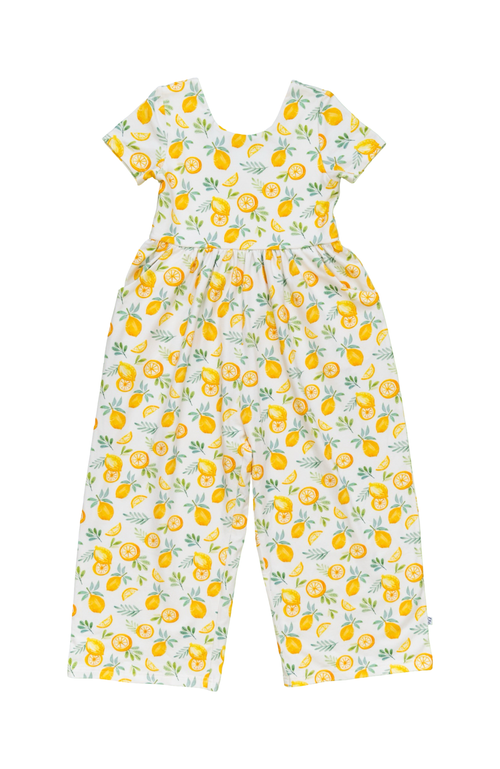 Laree + Co Leighton Girls Leggy Romper In Multi