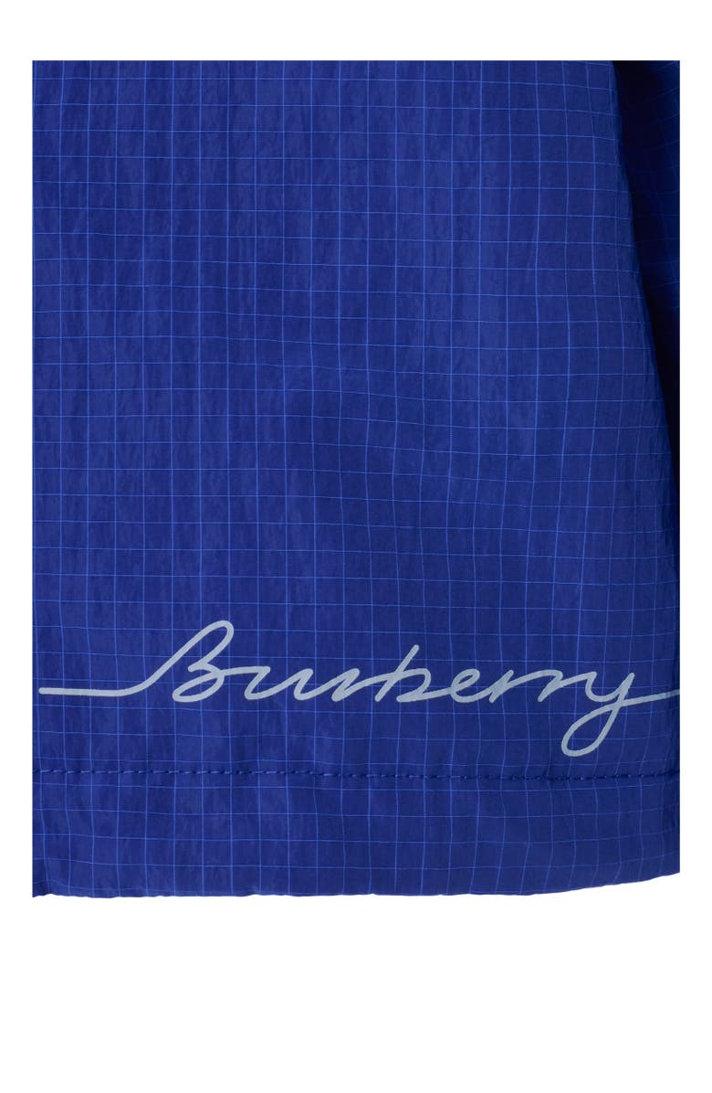 Burberry Logo Nylon Jacket, Alternate, color, 