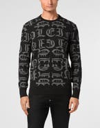 PHILIPP PLEIN Pullover Round Neck Gothic Plein Men