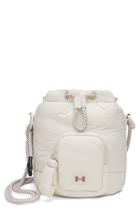 UA Studio Water Resistant Puffer Bucket Bag