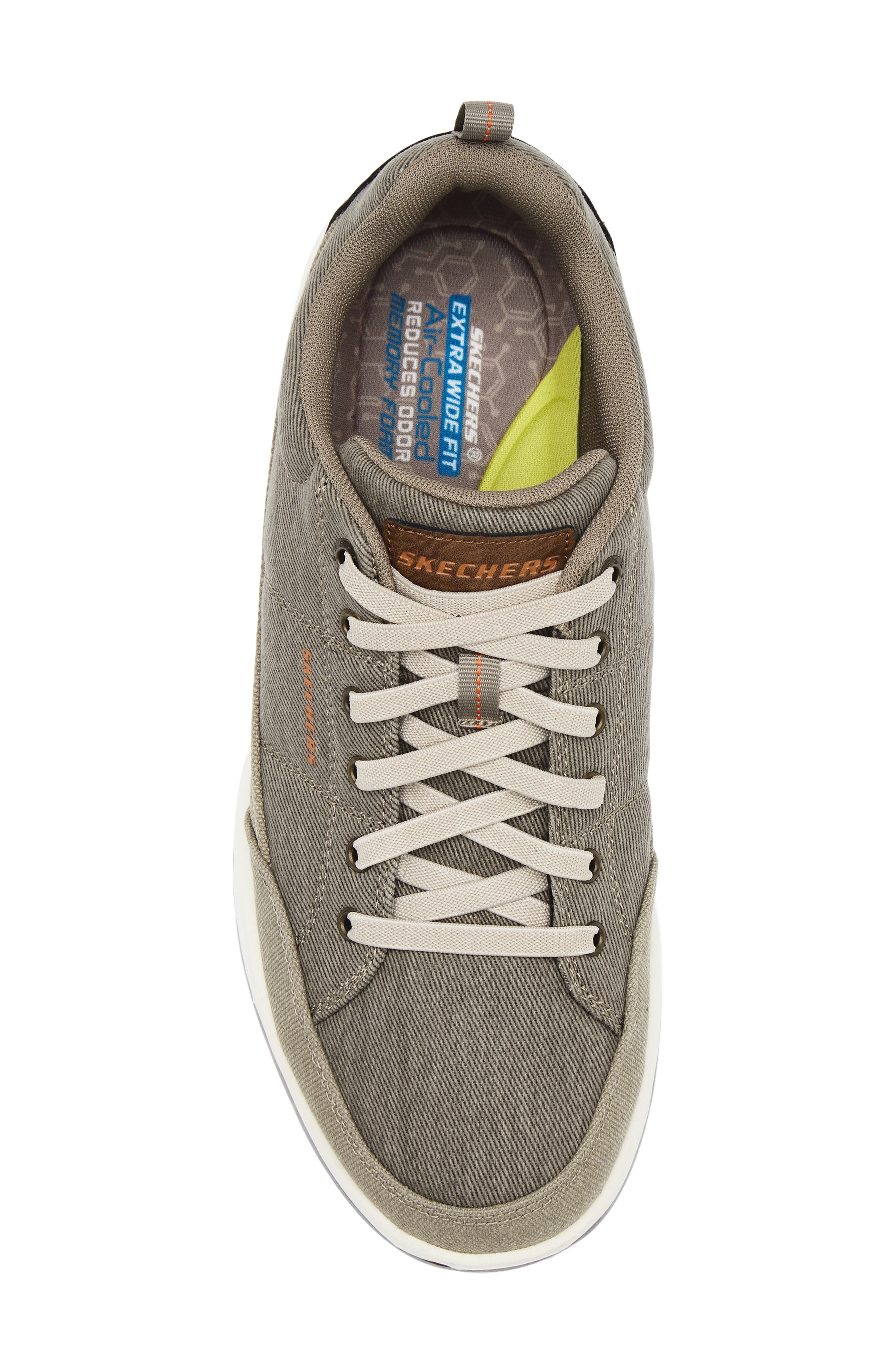 SKECHERS Relaxed Fit<sup>®</sup> Corliss Sneaker, Alternate, color, Khaki