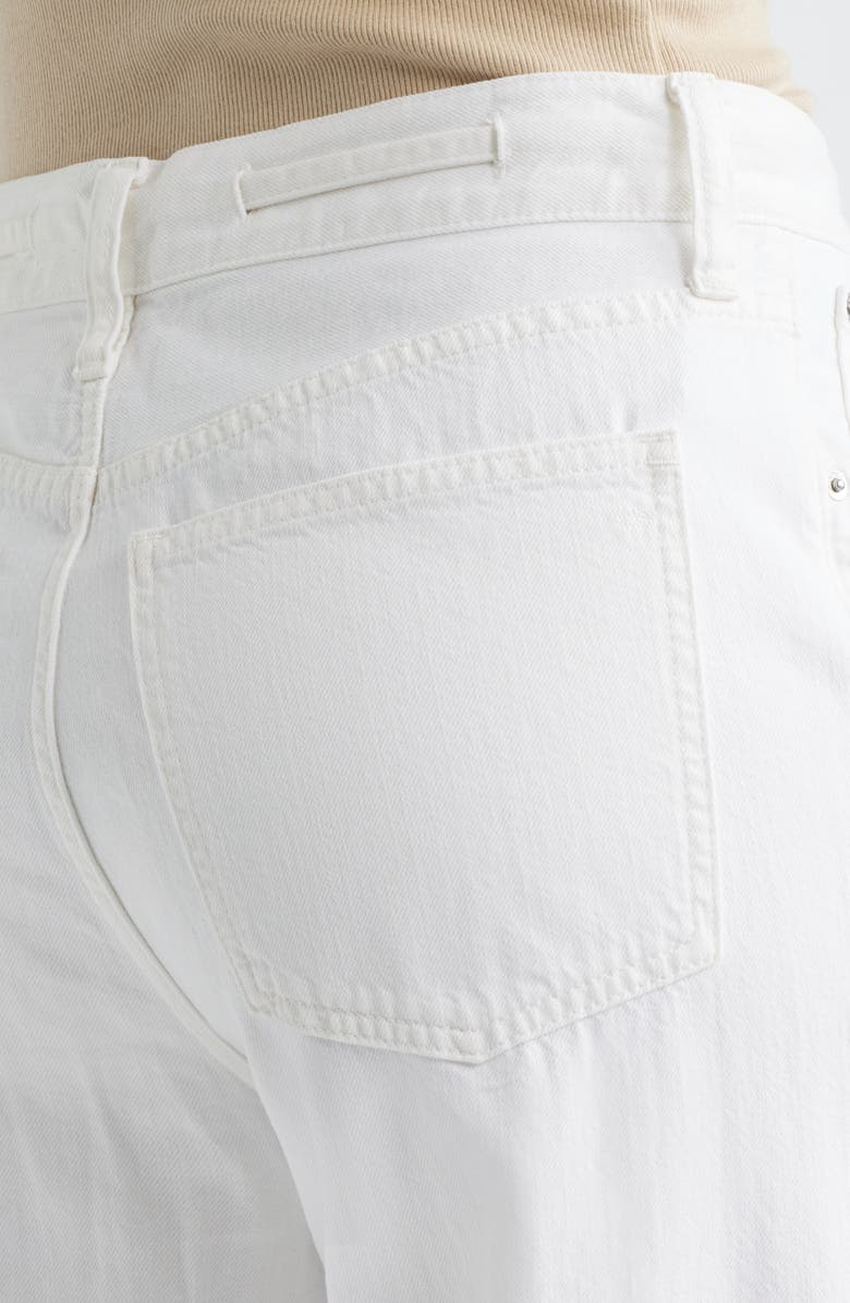 Madewell The Ultimate Wide Leg Jeans in Tile White, Alternate, color, Tile White