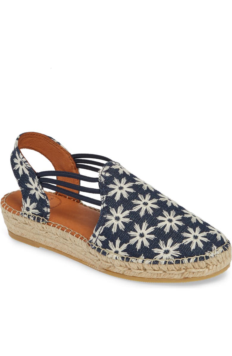 Toni Pons Noa Embroidered Espadrille Sandal, Main, color,