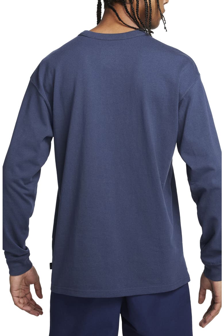 Sportswear Premium Essentials Long Sleeve T-Shirt, Alternate, color, 437 THUNDER BLUE
