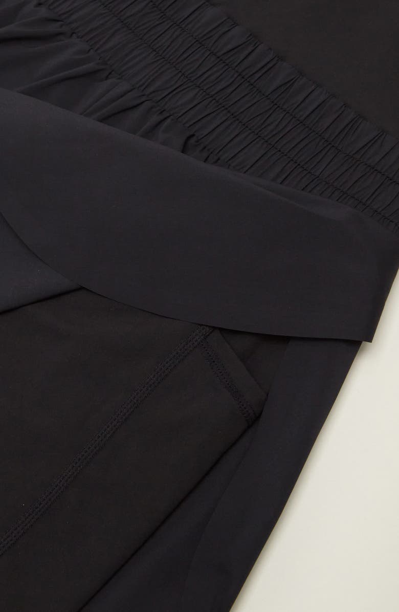 Zella Girl Kids' One & Done Romper, Alternate, color, Black