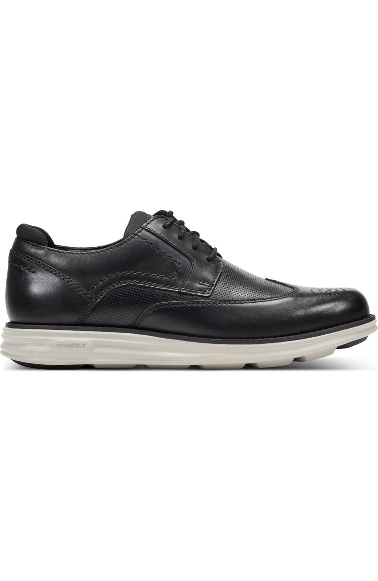 Rockport Coltin Derby, Alternate, color, Black Leather