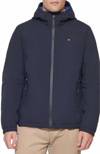 Hooded Stretch Woven Jacket