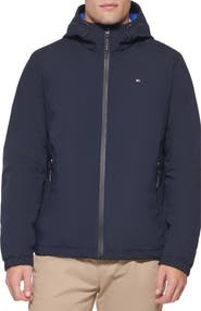 Tommy Hilfiger Hooded Stretch Woven Jacket