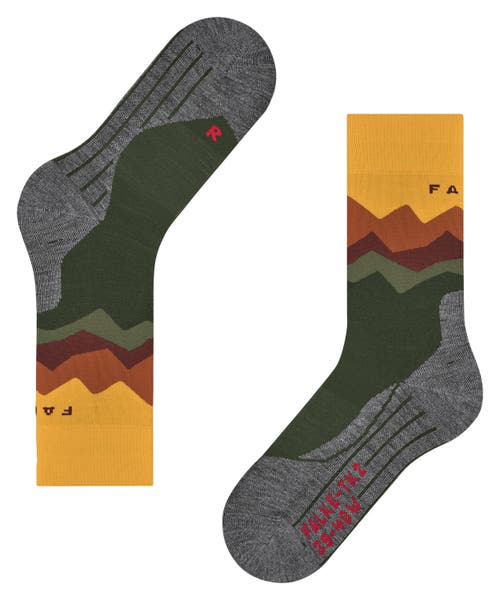 Falke Tk2 Explore Crest Hiking Socks In Multi