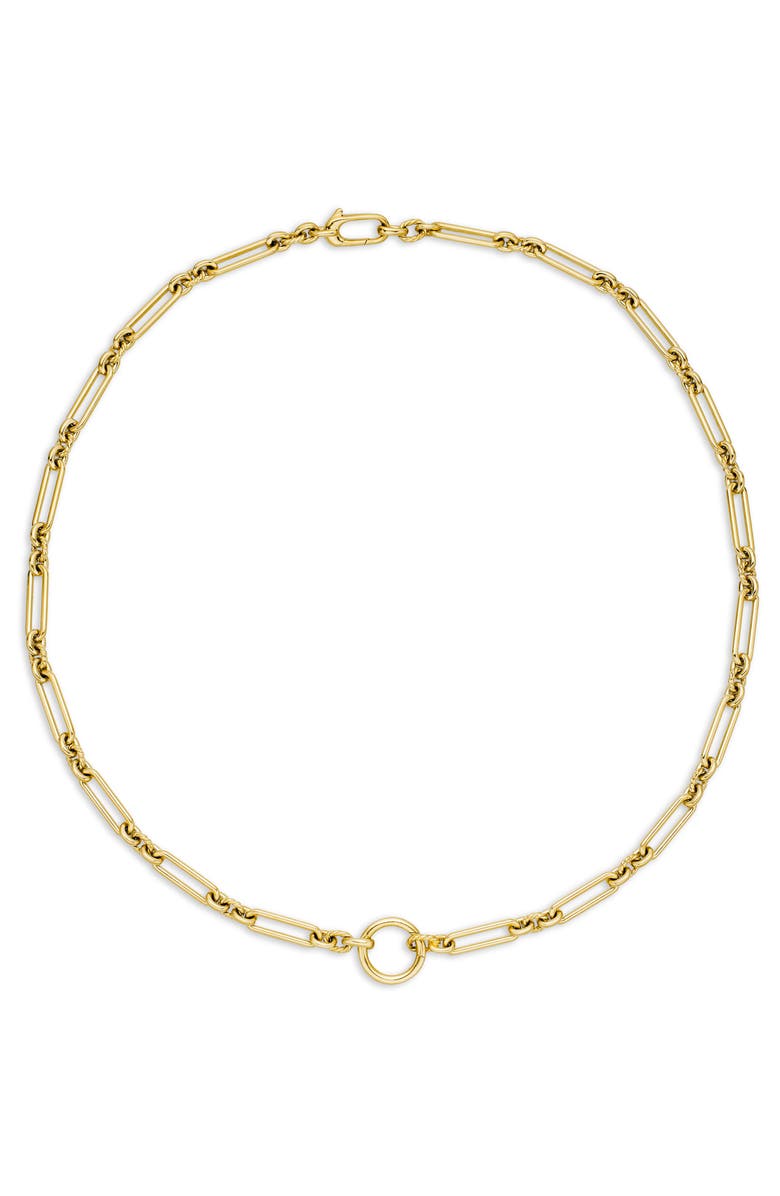 David Yurman Lexington Chain Necklace in 18K Yellow Gold, Alternate, color, Yellow Gold