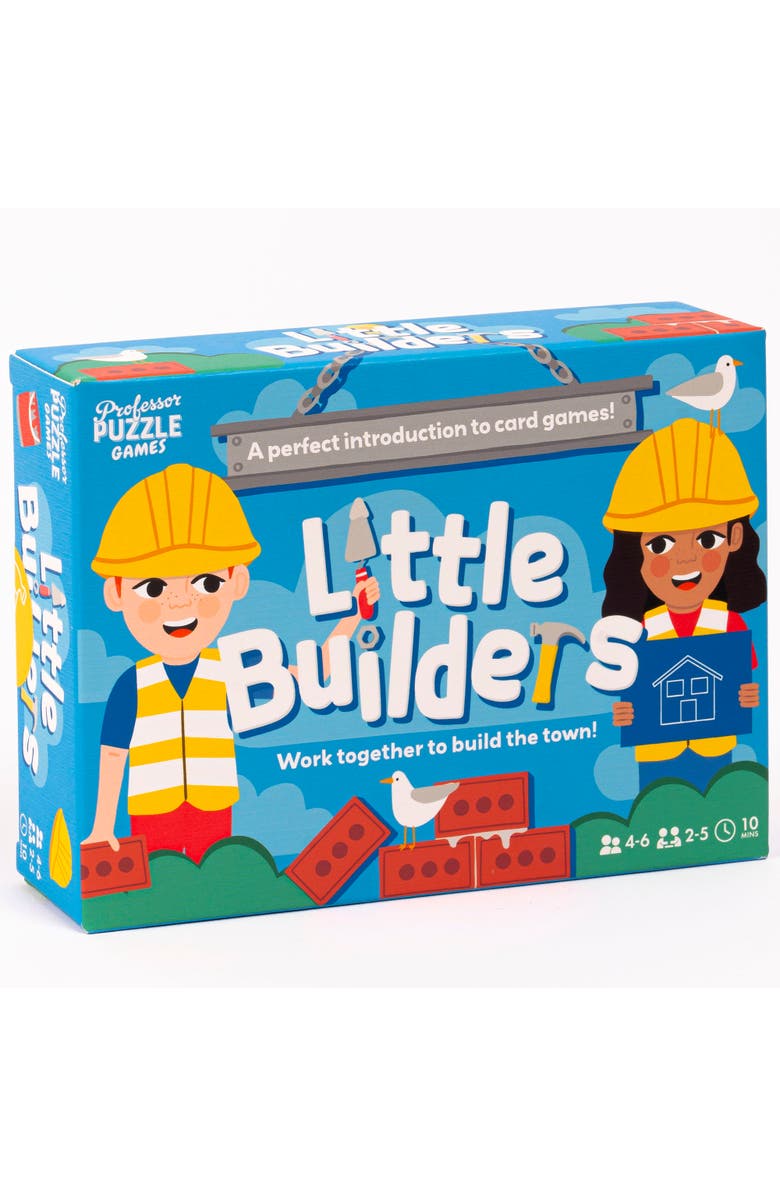 Professor Puzzle Little Builders Memory & Collection Card Game, 4+, Main, color, Multicolored