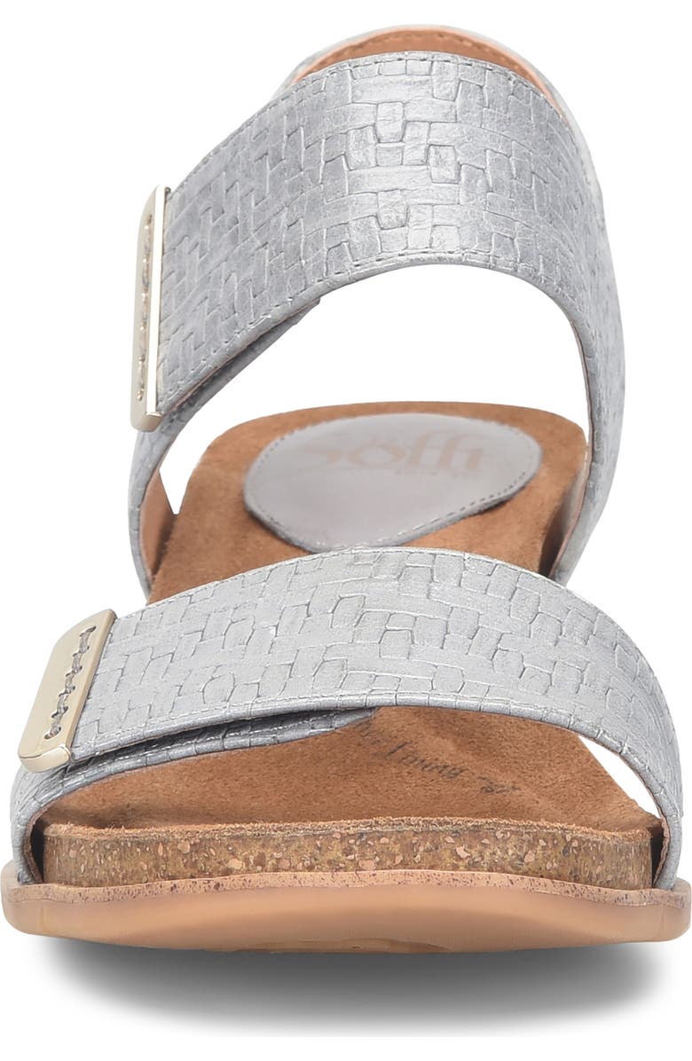 Söfft Verdi II Slingback Wedge Sandal, Alternate, color, Chambray