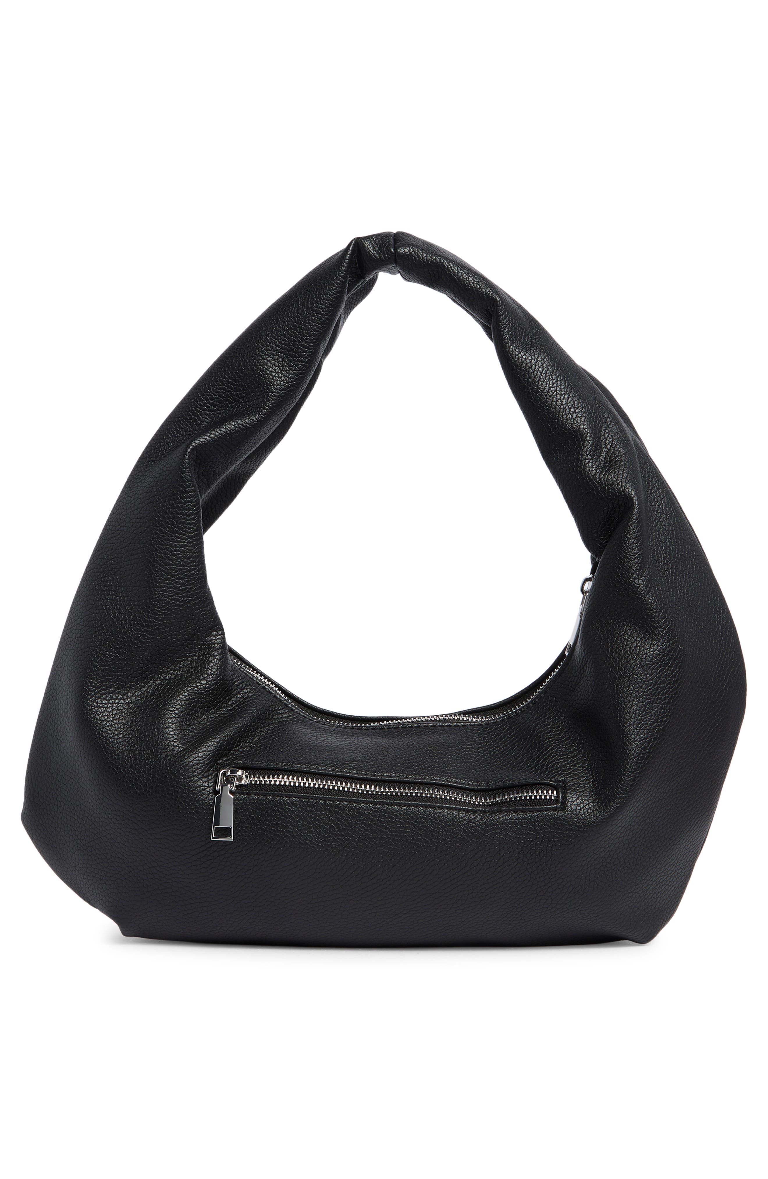 URBAN EXPRESSIONS HANDBAGS Grommet Hobo Bag, Alternate, color, Black