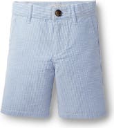 Hope & Henry Boys' Organic Cotton Seersucker Short, Kids