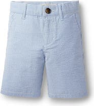 Hope & Henry Boys' Organic Cotton Seersucker Short, Kids