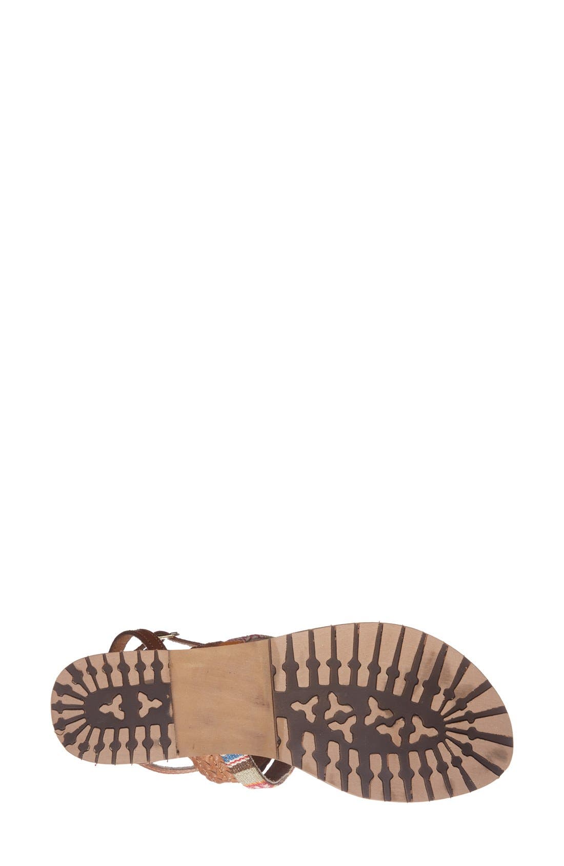 Coconuts by Matisse 'Chico' Tasseled Toe Loop Sandal, Alternate, color, TAN