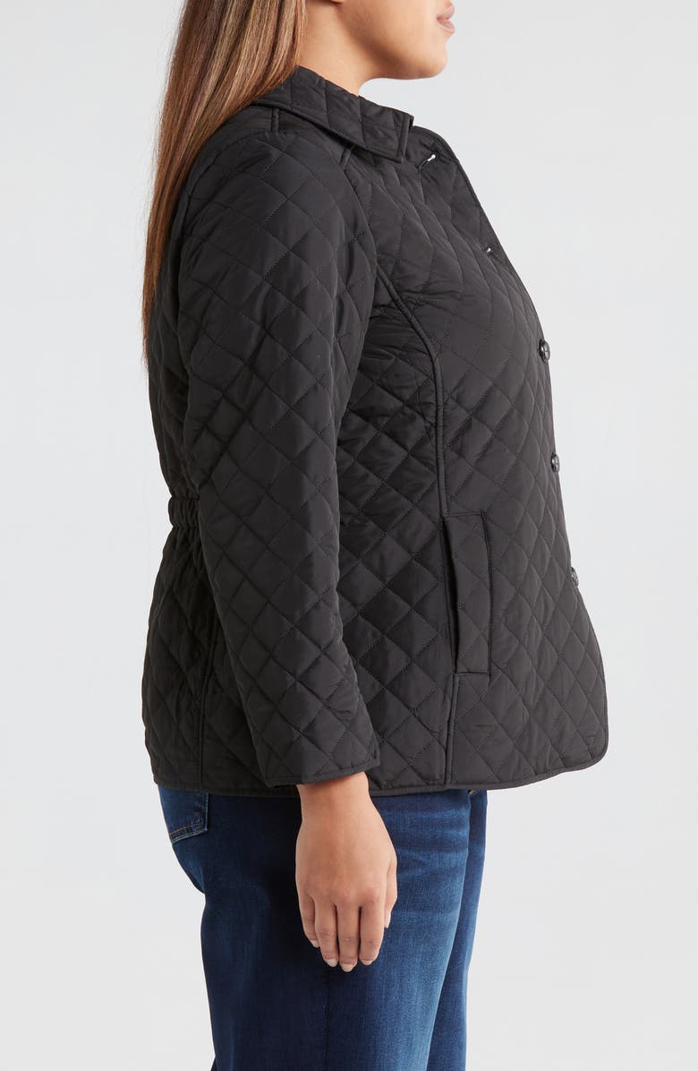 Jones New York Quilted Coat, Alternate, color, 