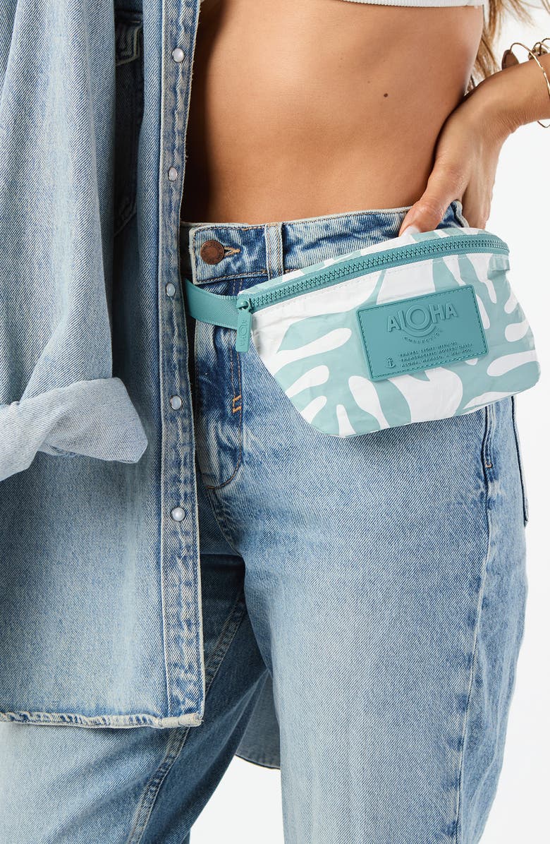 Aloha Collection Mini Ola Water Resistant Tyvek<sup>®</sup> Belt Bag, Alternate, color,