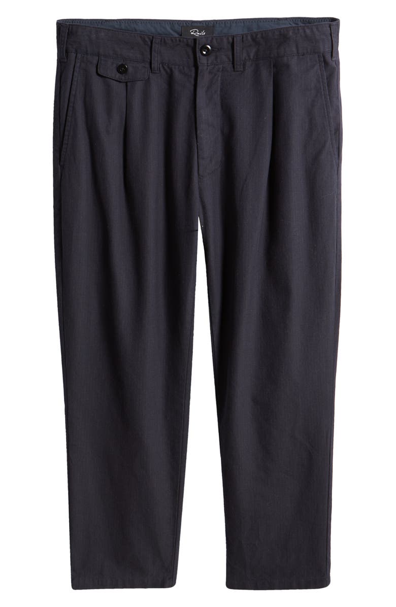 Rails Marcellus Pinstripe Stretch Pleated Pants, Alternate, color,