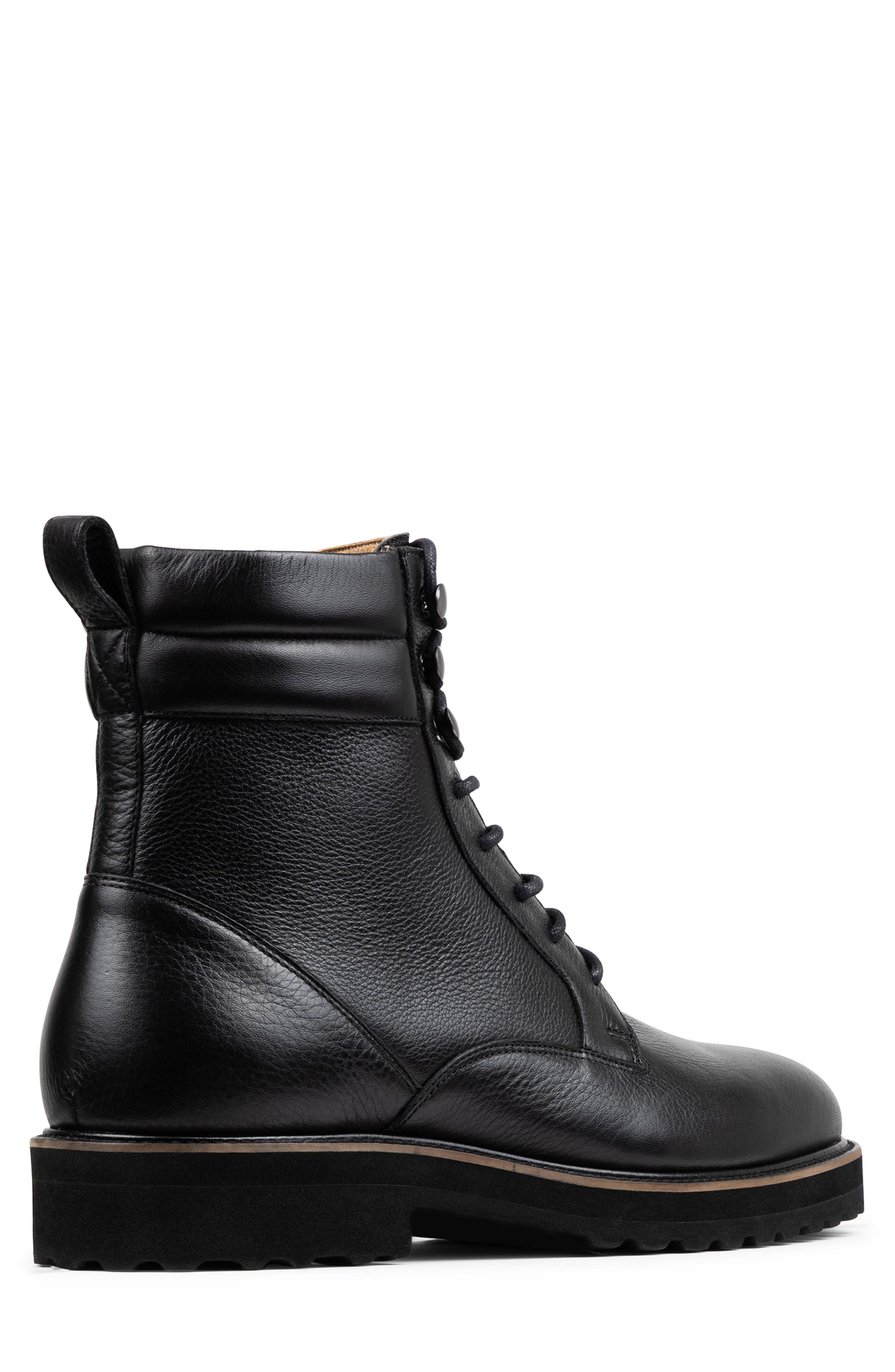 Donald Pliner Joplin Lace Up Boot, Alternate, color, Black