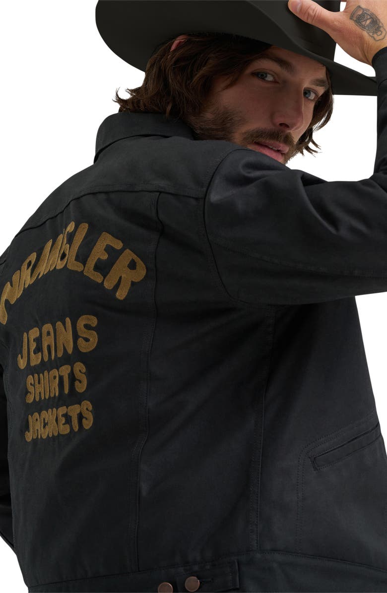 Wrangler Filson X Wrangler Archival Adventure Jacket, Alternate, color, Black