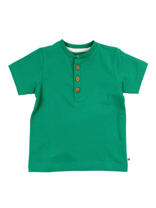 Rufflebutts Babies'  Boys Short Sleeve Knit Henley