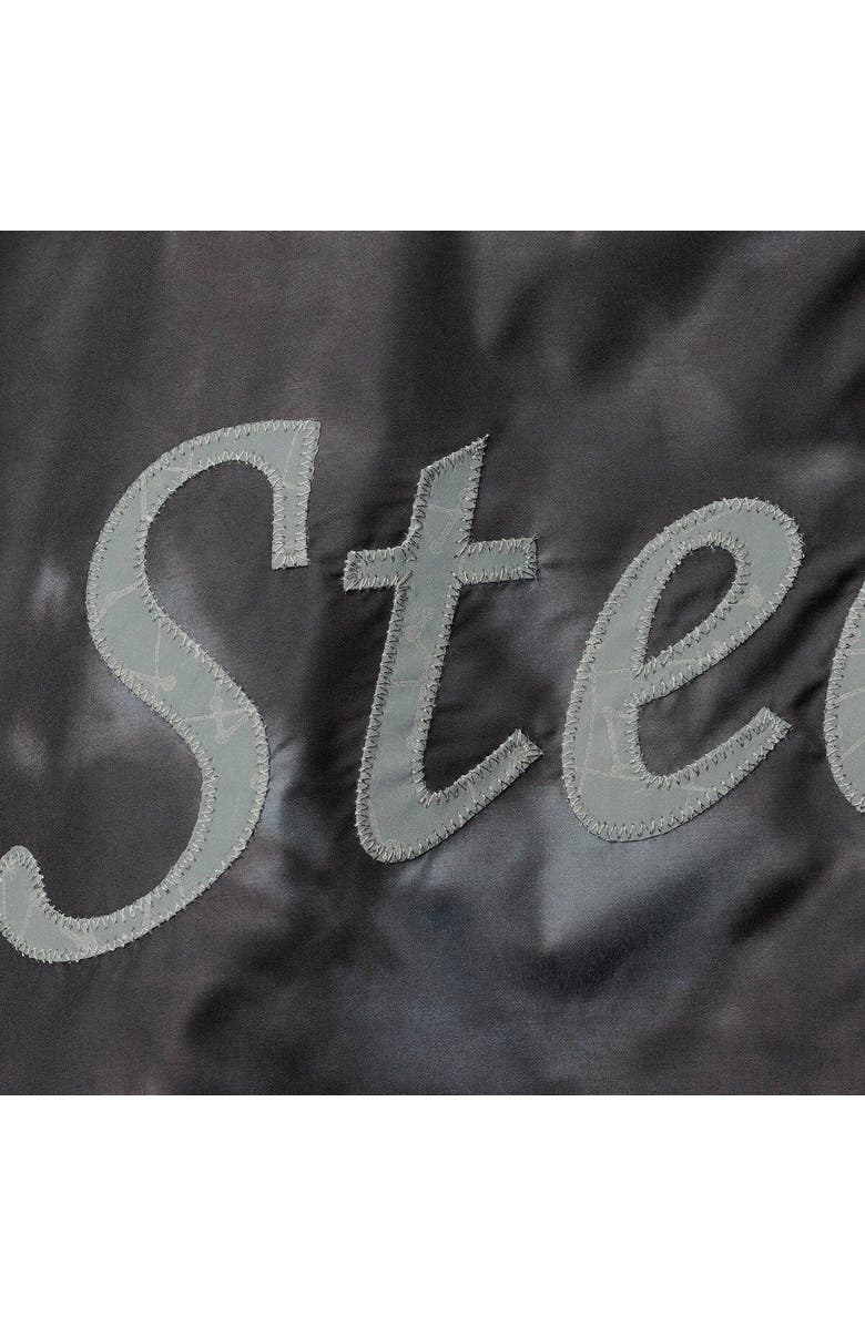 Mitchell & Ness Women's Mitchell & Ness Black Pittsburgh Steelers Galaxy Full-Zip Windbreaker Hoodie Jacket, Alternate, color, Black