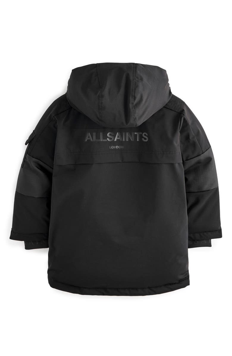 smALLSAINTS by ALLSAINTS Kids' Orbit Hooded Coat, Alternate, color, 