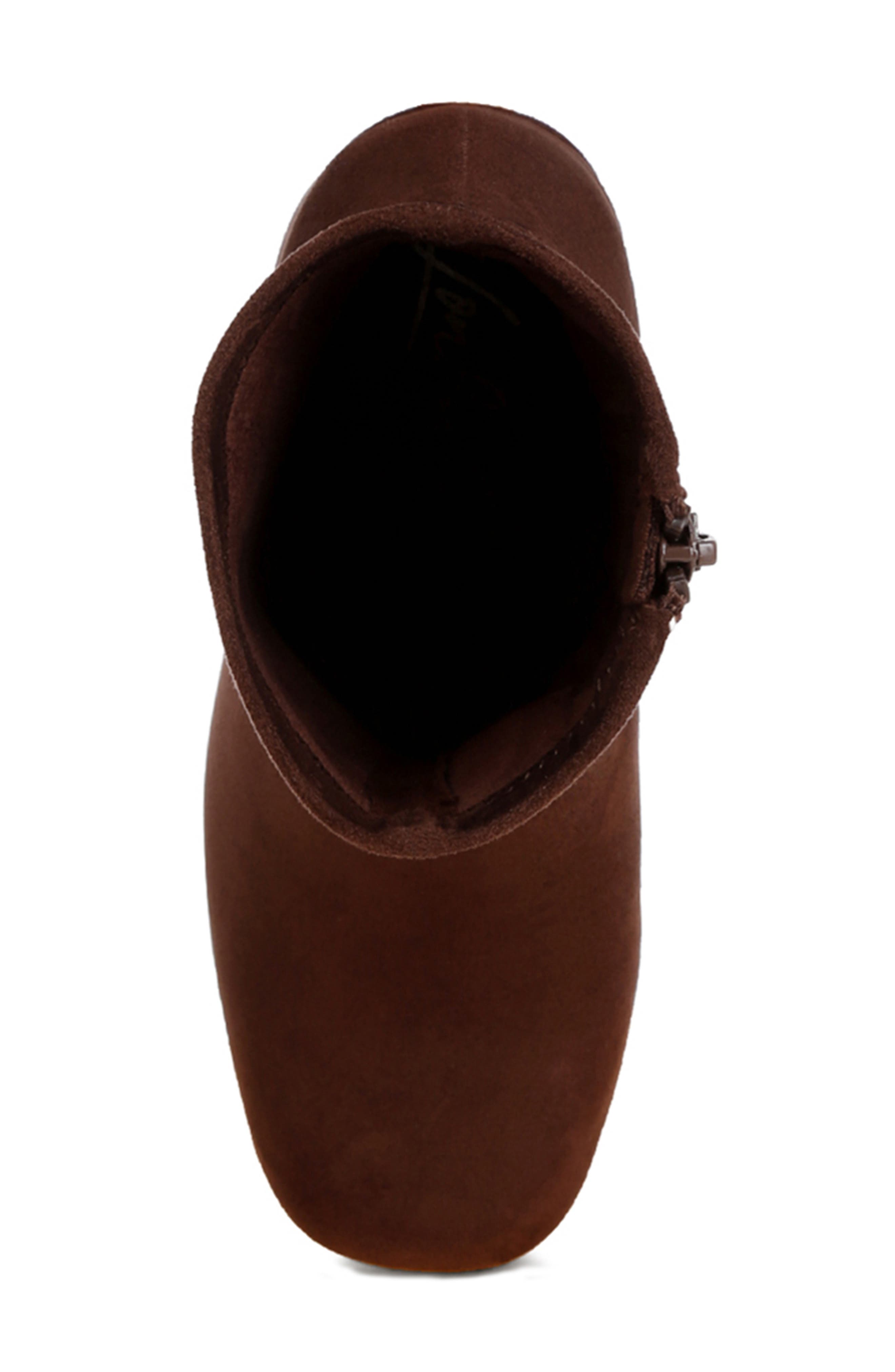 Antbera Platform Bootie, Alternate, color, BROWN SUEDE
