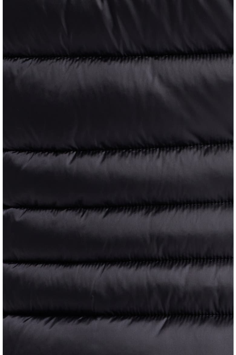 Caroline Water Resistant Coat with Faux Fur Lining, Alternate, color, BLACK