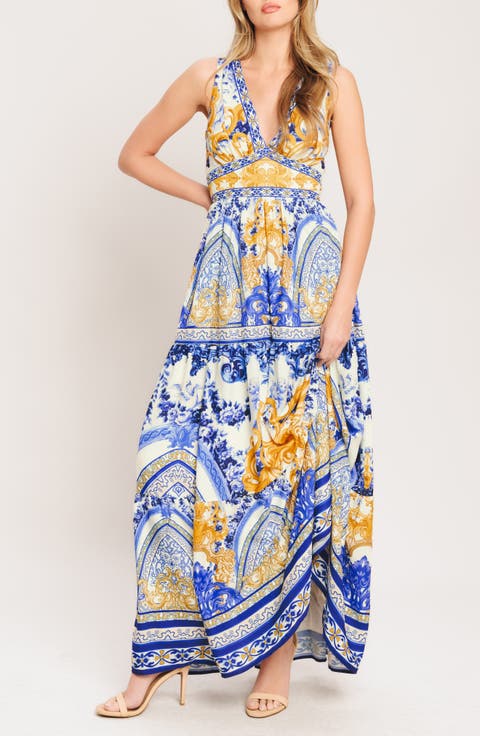 Print Maxi Dress