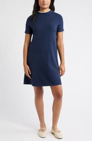 Caslon® Ruffle Accent Sweater Dress