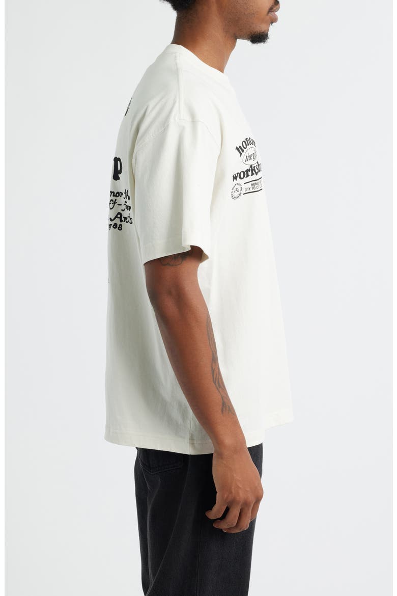 Workshop Graphic T-Shirt, Alternate, color, BONE