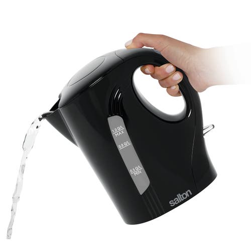Salton Cordless Electric Kettle In Black